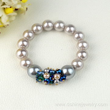 Pearls Strands Crystal Jewelery Crystal Bead Bracelets